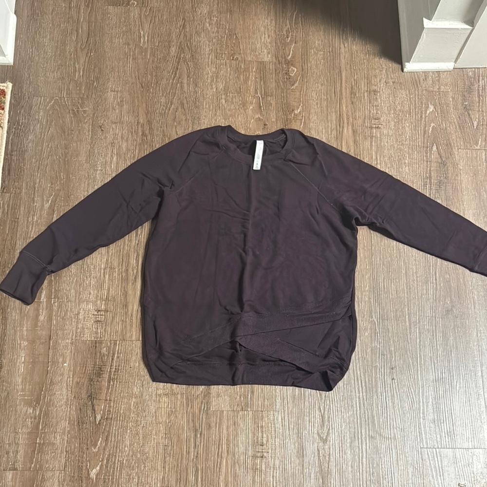 Absolutely Fit Purple Long Sleeve Sweatshirt